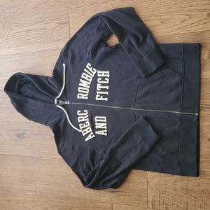 Abercrombie and fitch cotton zipper hoodie! S
